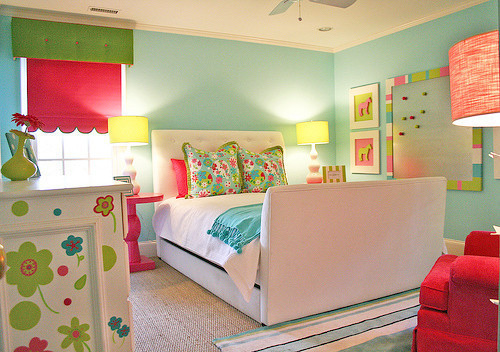 儿童房的颜色可能影响孩子性格